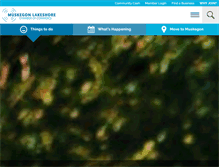 Tablet Screenshot of muskegon.org